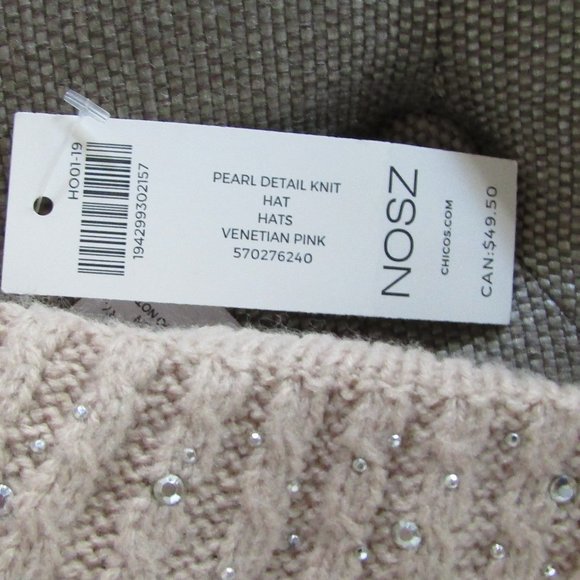 Chico's Detail Knit Hat - Picture 4 of 4